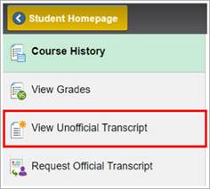 UWindsor Student User Interface